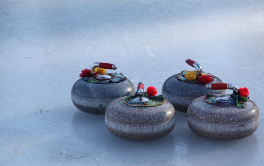 curling stones