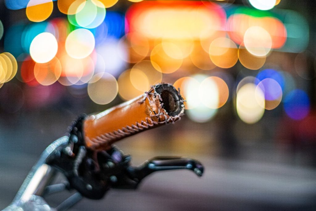 Free stock photo of arte urbana, bike, bokeh