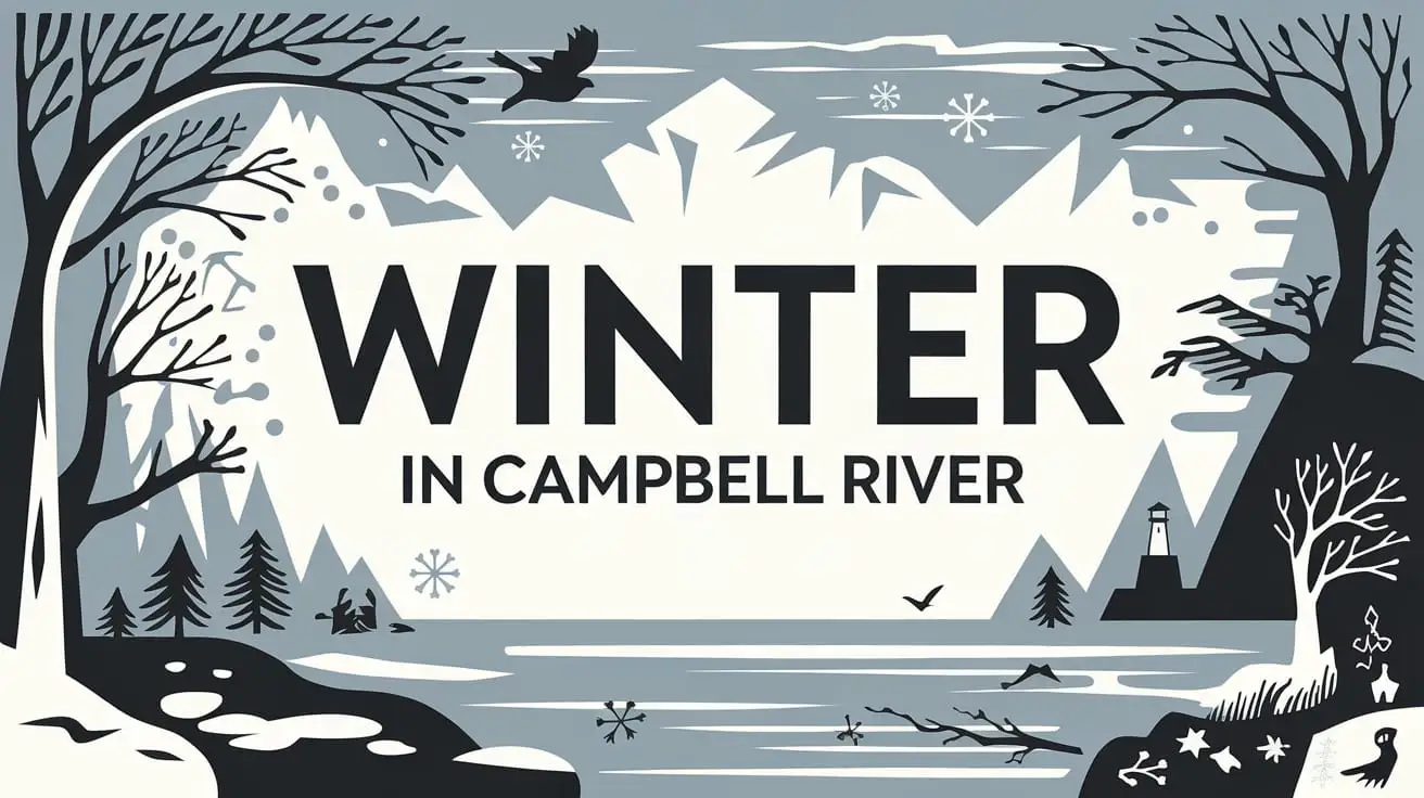 winter in campbell river