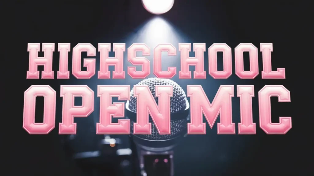 highschool open mic