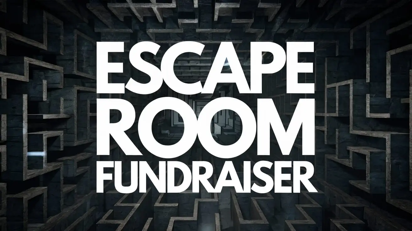 escape room fundraiser