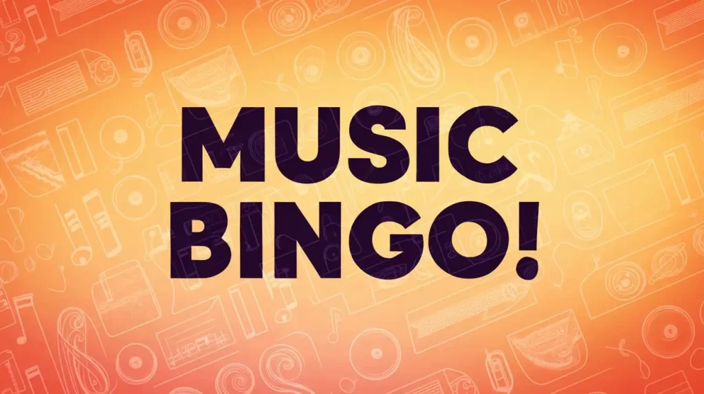 music bingo!