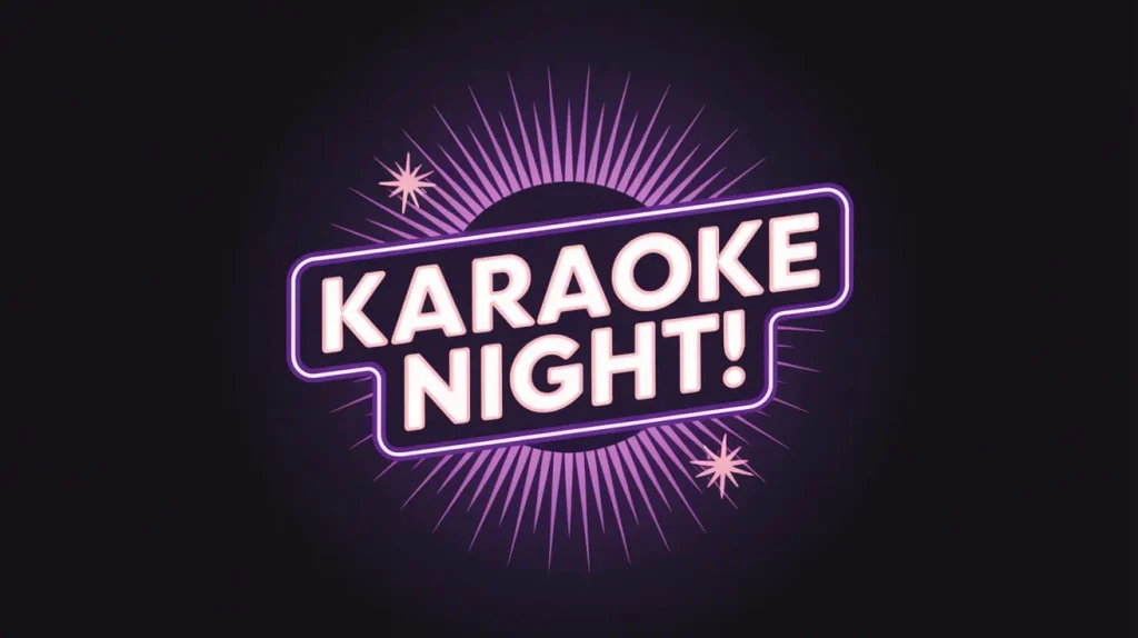 karaoke night