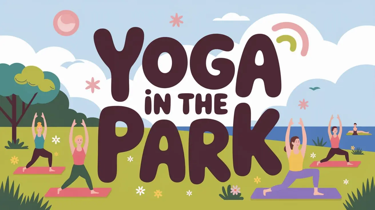yoga in the park