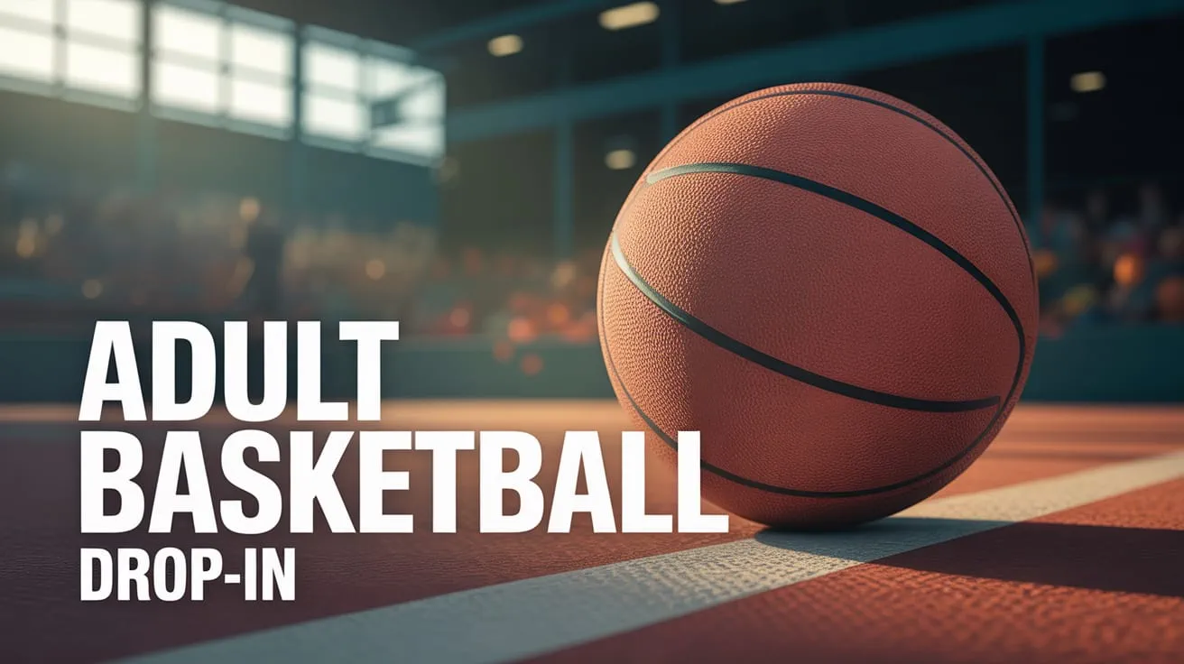 adult basketball drop-in