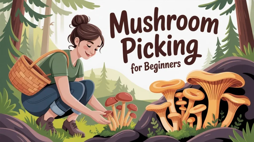 Mushroom Picking for Beginners class