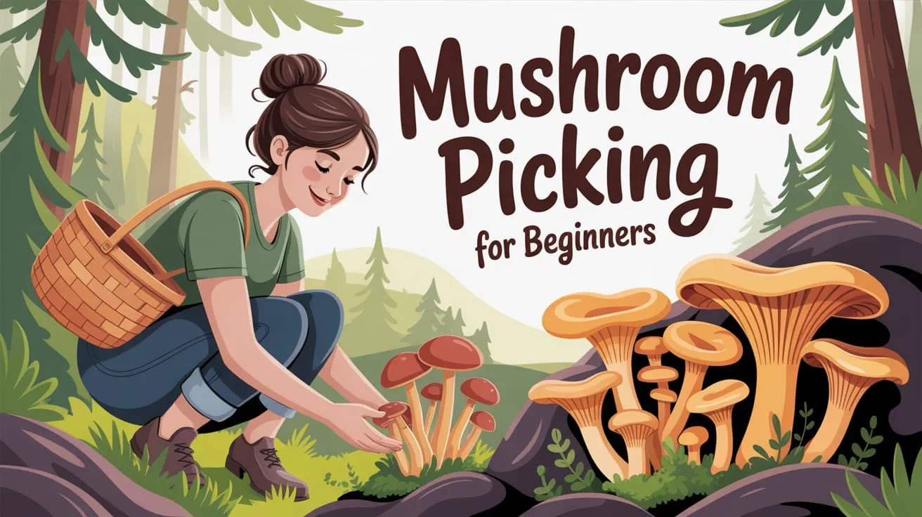 Mushroom Picking for Beginners class