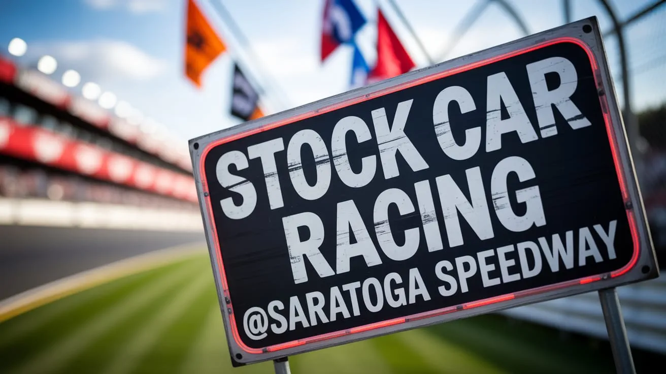 stock car racing at saratoga speedway