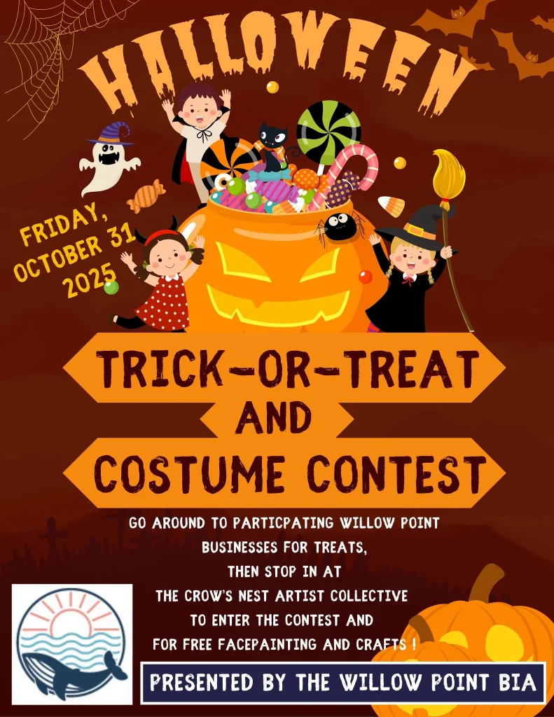 willow point halloween poster