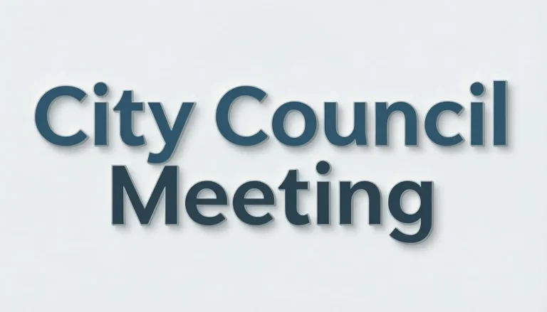 city council meeting