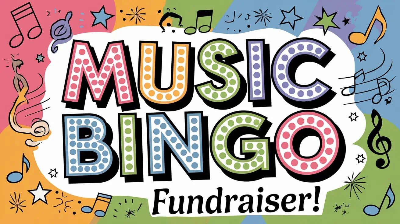 music bingo fundraiser