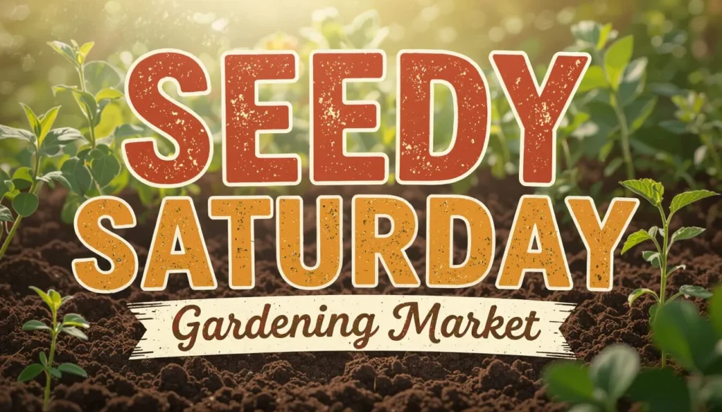 seedy saturday gardening market