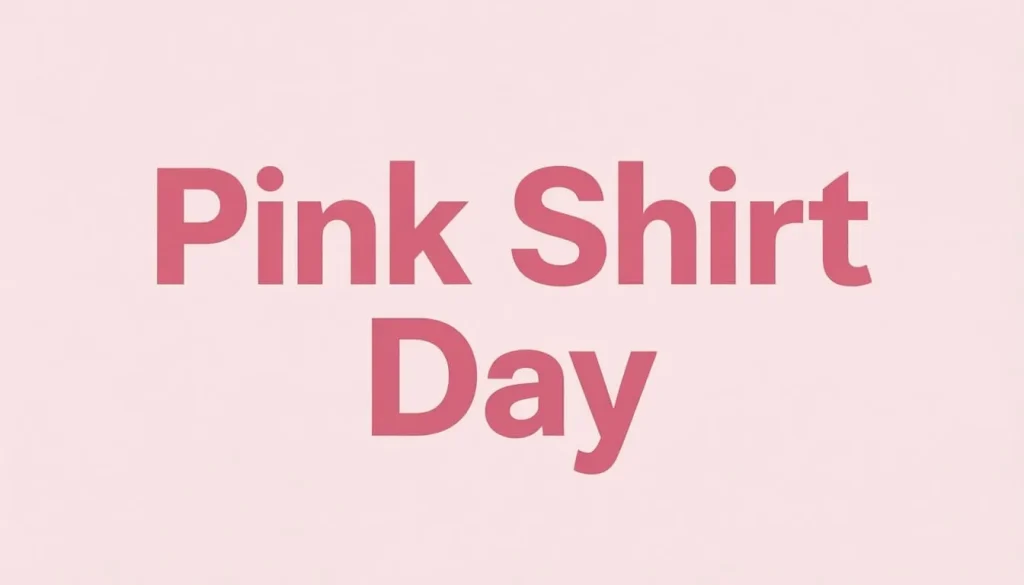 pink shirt day