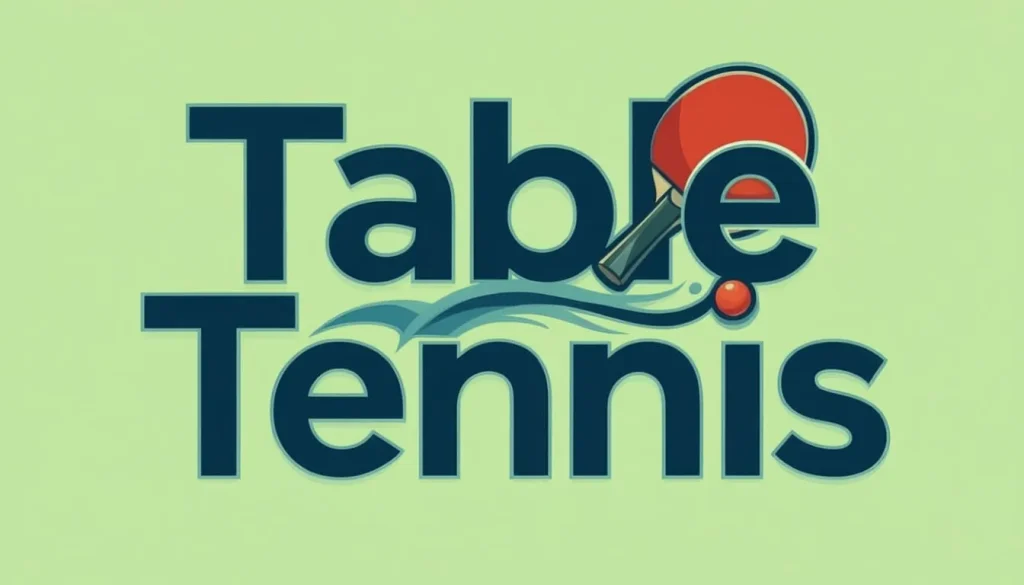 table tennis
