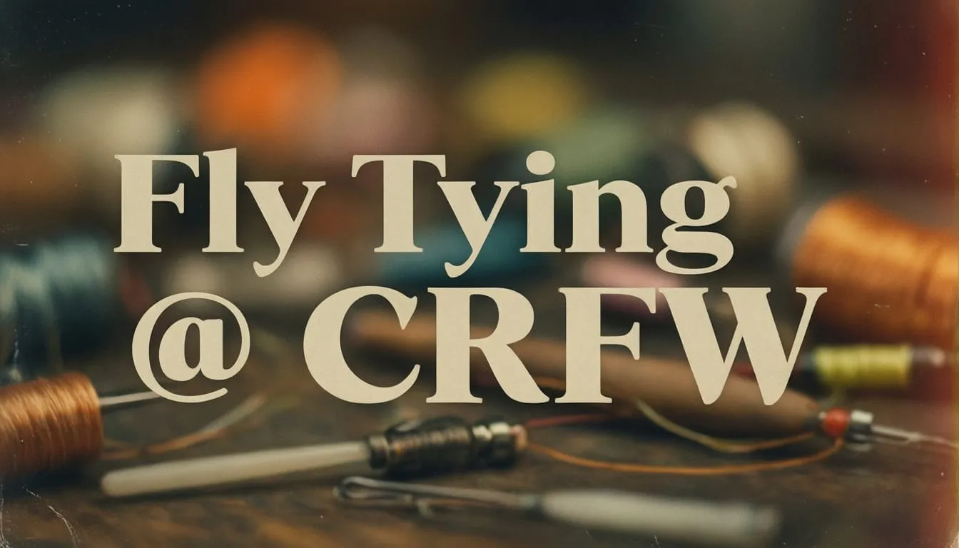fly tying crfw